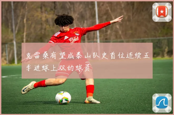 克雷桑有望成泰山队史首位连续五季进球上双的球员